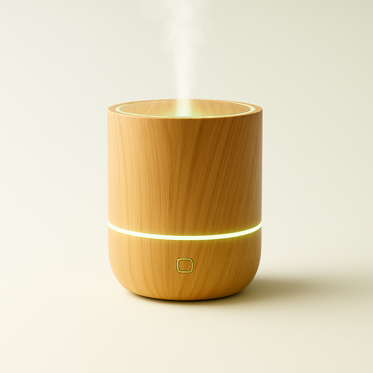 Diffuseur Huiles Essentielles Nomade - Design Bois LED | Séréniaa